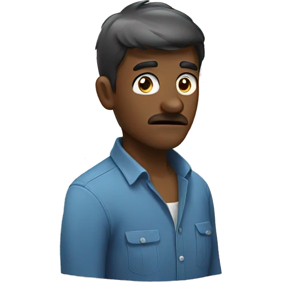Man fart emoji