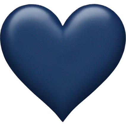 Navy 2d heart emoji
