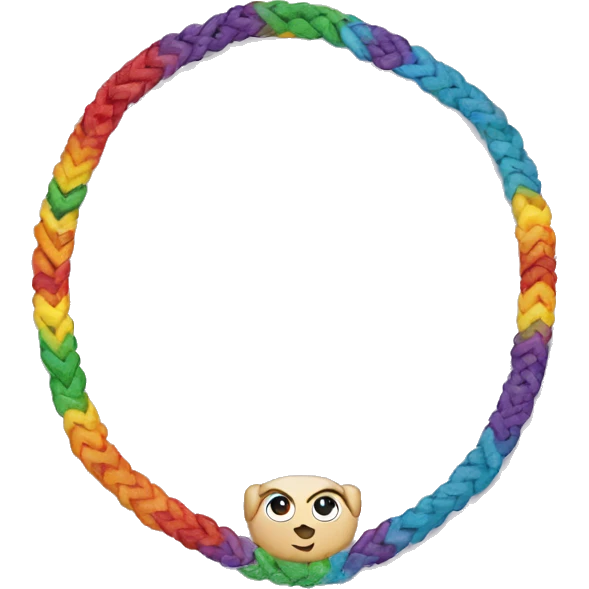 Friendship bracelet emoji