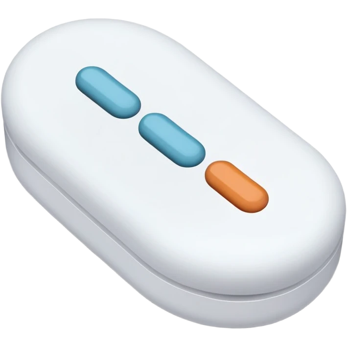 Xanax pill emoji