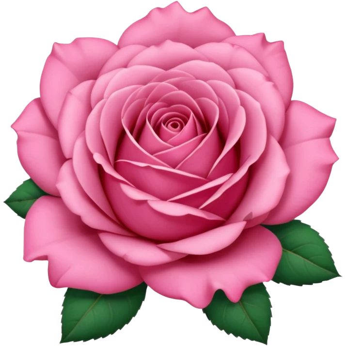 “A Polaroid photo of a pink rose  emoji