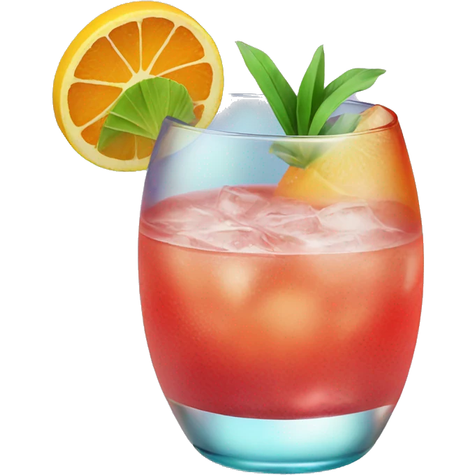 Cocktail fruity emoji