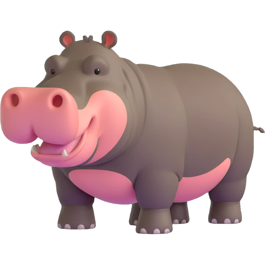 hippopotamus emoji