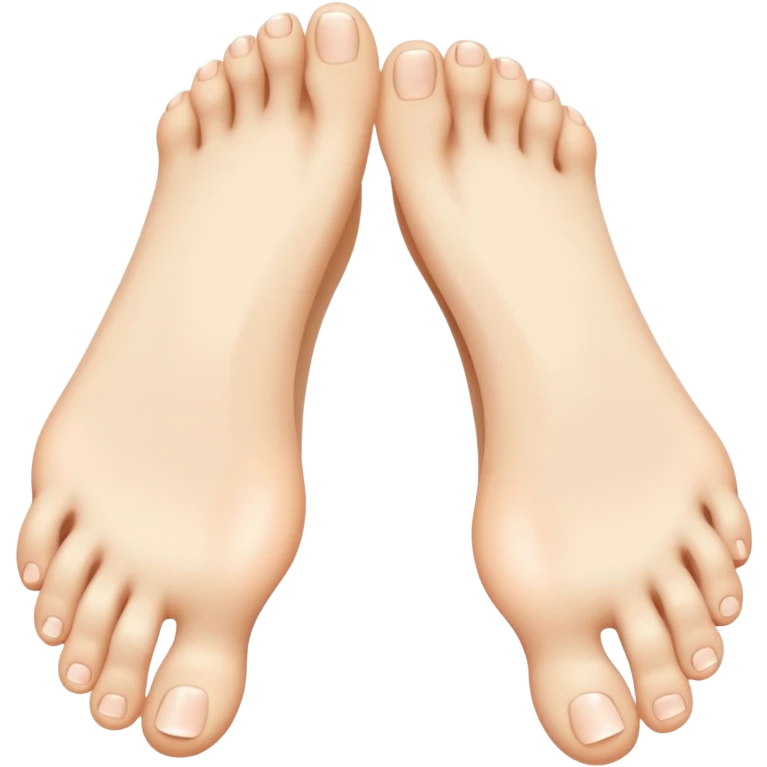 feet checking emoji