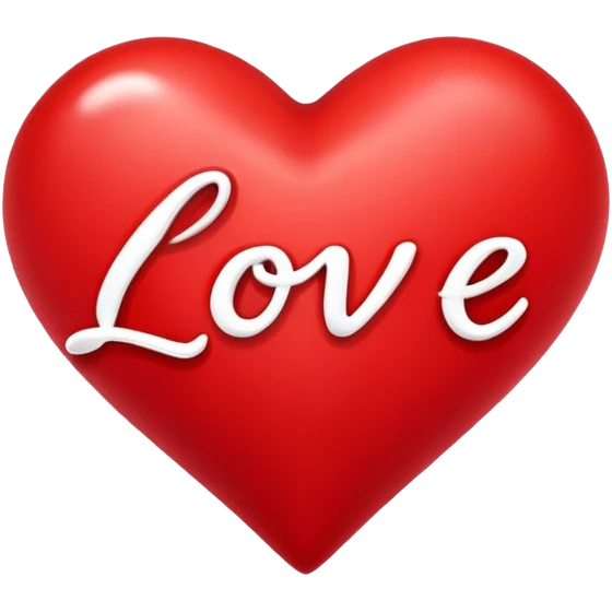 Special heart about love  emoji