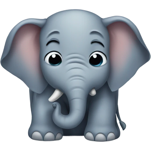 Elephant crying  emoji