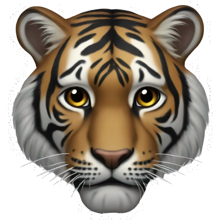 The Black Tiger emoji
