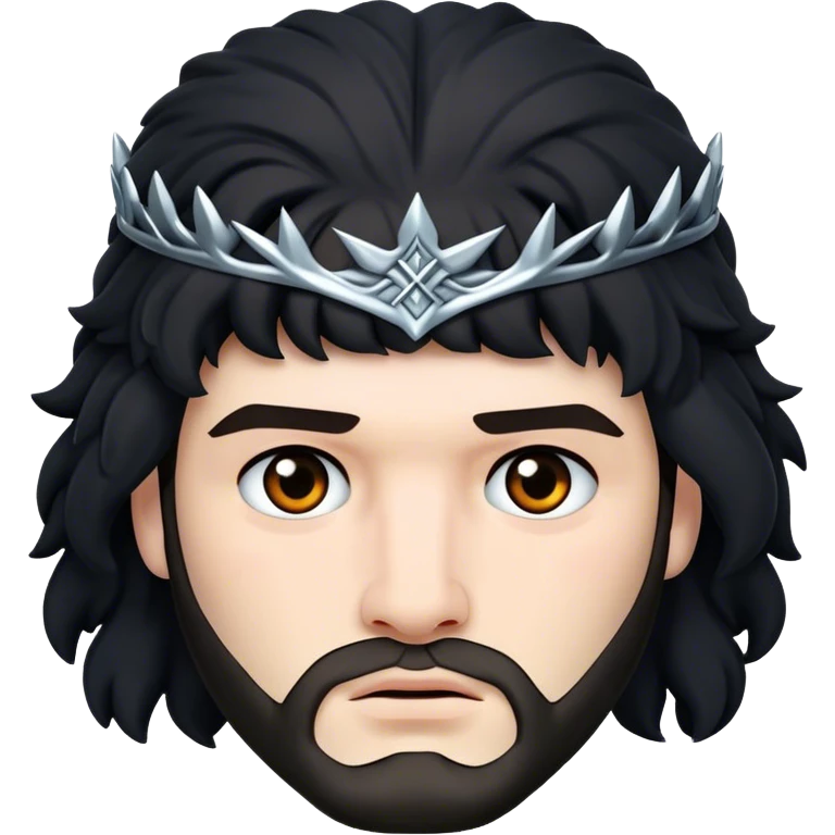 John snow king in the north emoji