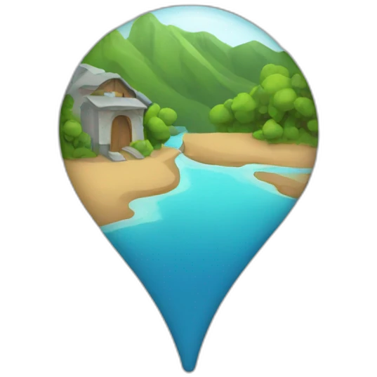 location pin emoji
