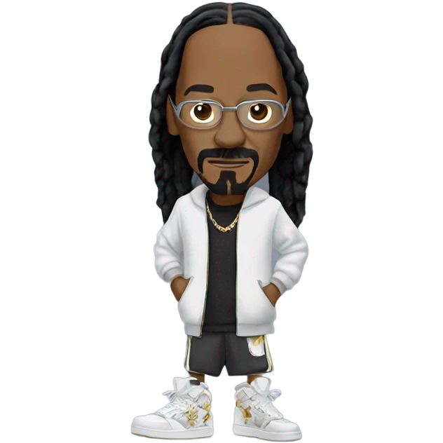 Snoop dogg wearing Jordans ￼ emoji