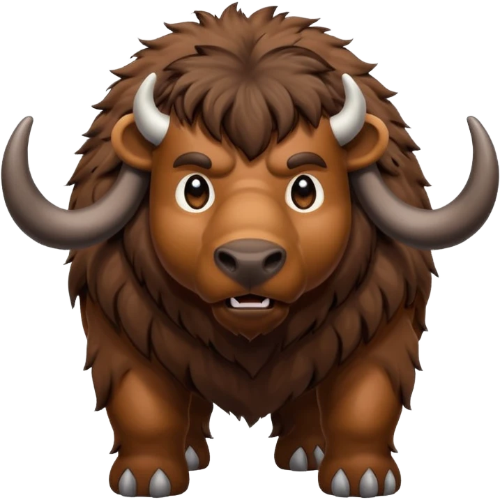 Buffalo in motion emoji