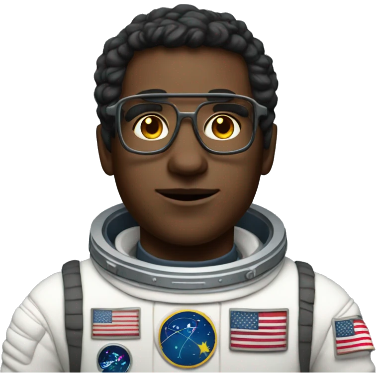 Astronaut Male Nerd emoji