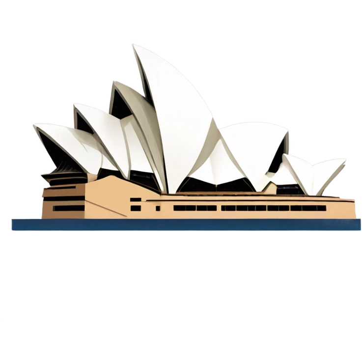 Sydney opera house emoji