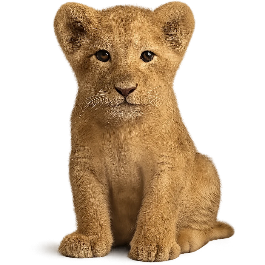 Lion cub emoji