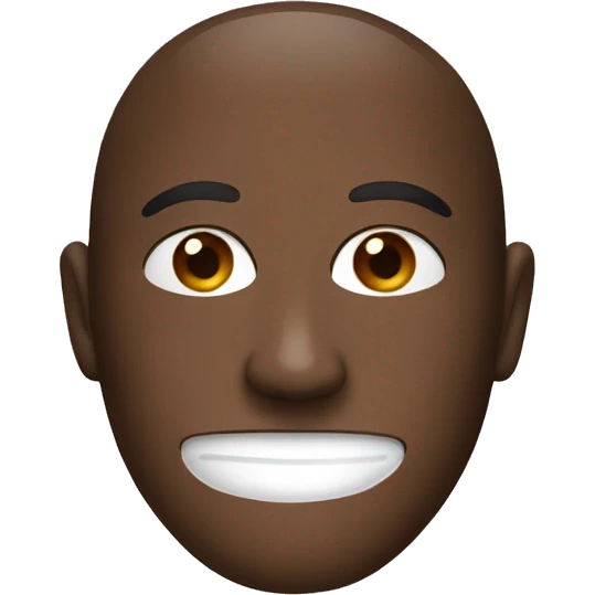 brown face mask emoji