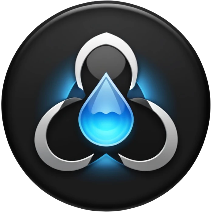 i want somehting with aura that represents developers logo not person black aura emoji