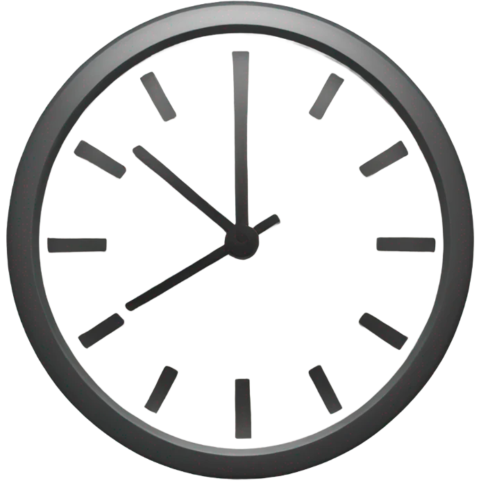 clock emoji