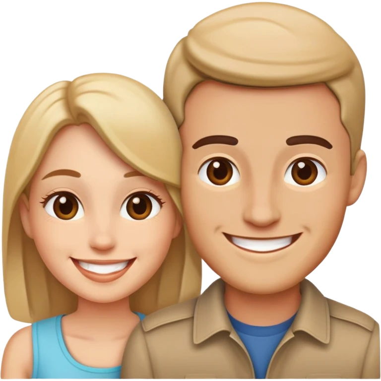 Realistic couple emoji  emoji