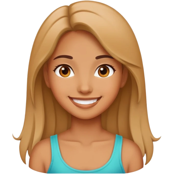 A girl emoji