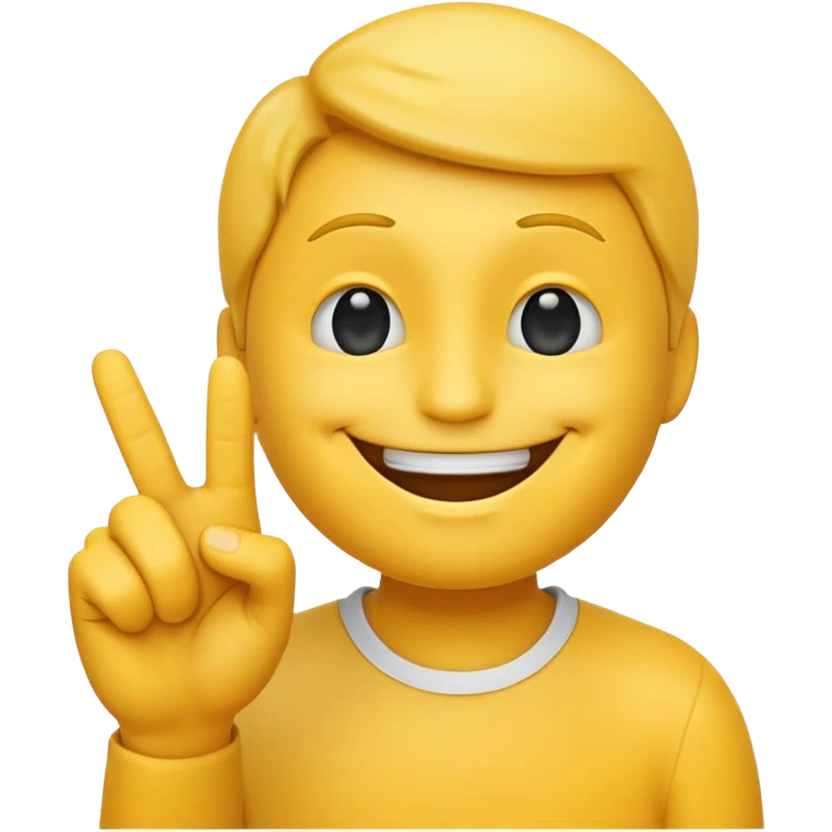 Shy and flirty male smiley emoji with two index fingers pointing towards eachother  emoji
