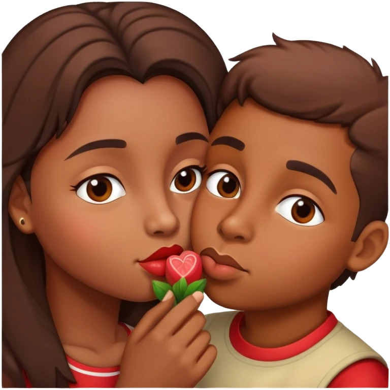 Kola kissing  emoji