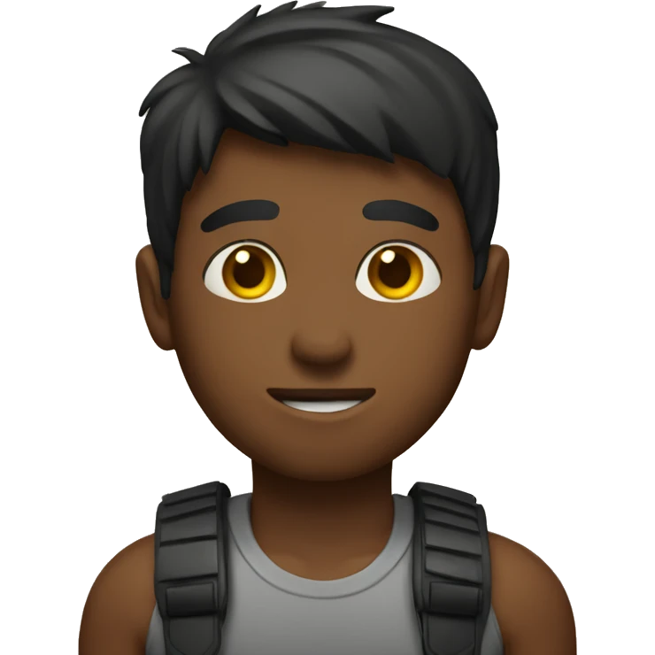 Boy with abs  emoji