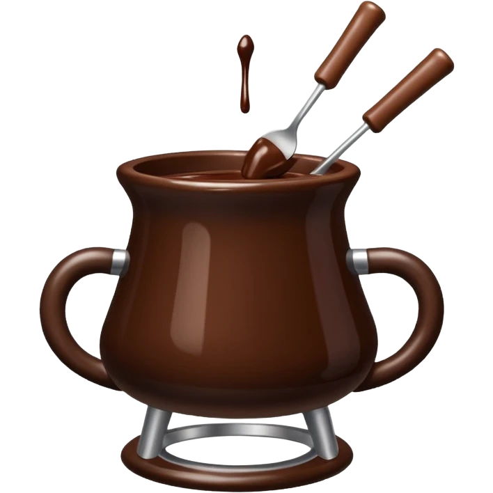 Chocolate fondue emoji
