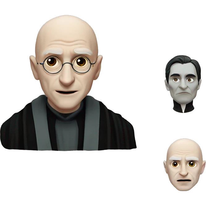 harry potter but lord voldemort emoji