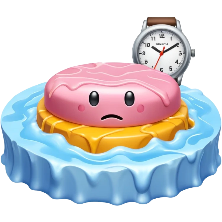 surreal SPAM watch dali landscape emoji