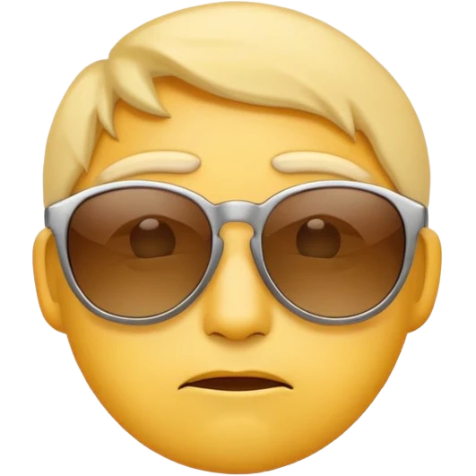 Tired emoji with sunglasses emoji