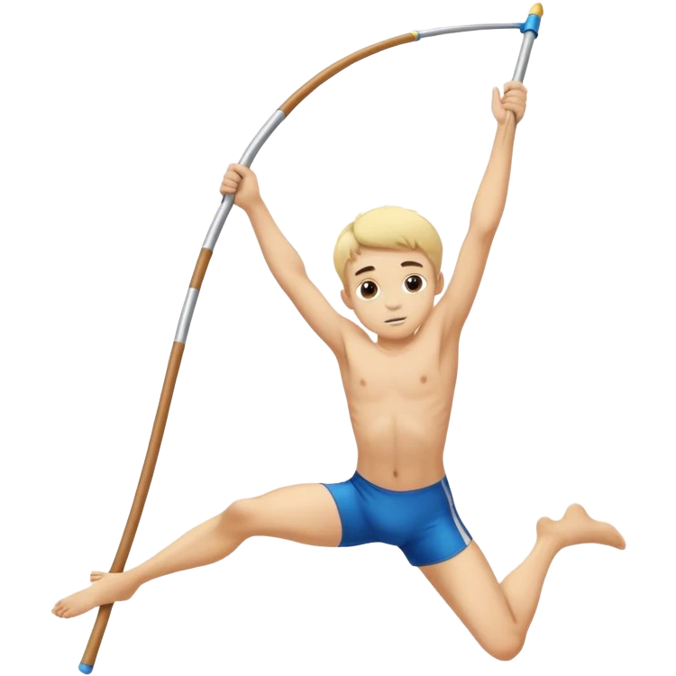 boy Pole vault  emoji