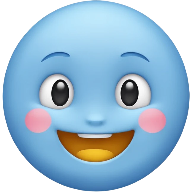 blue kawaii emojis emoji