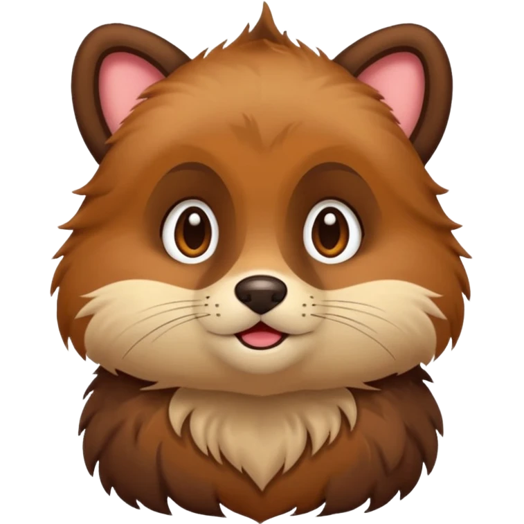 Ragondin mignon emoji