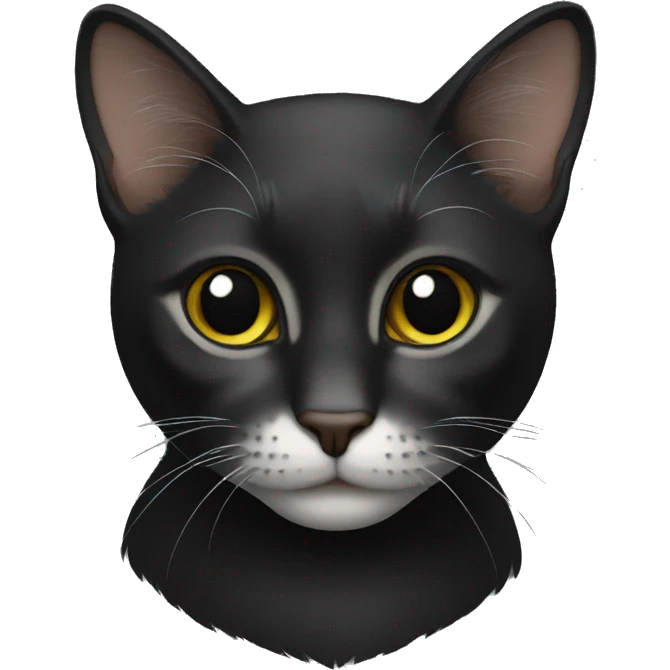 gato negro emoji
