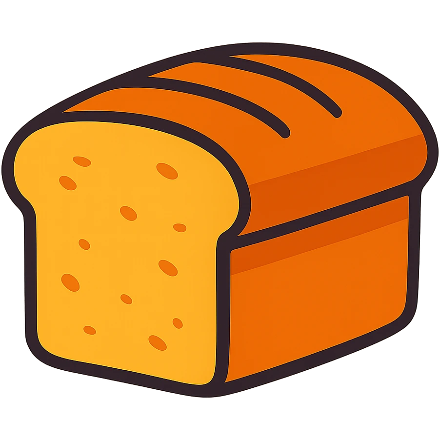 a loaf of bread emoji