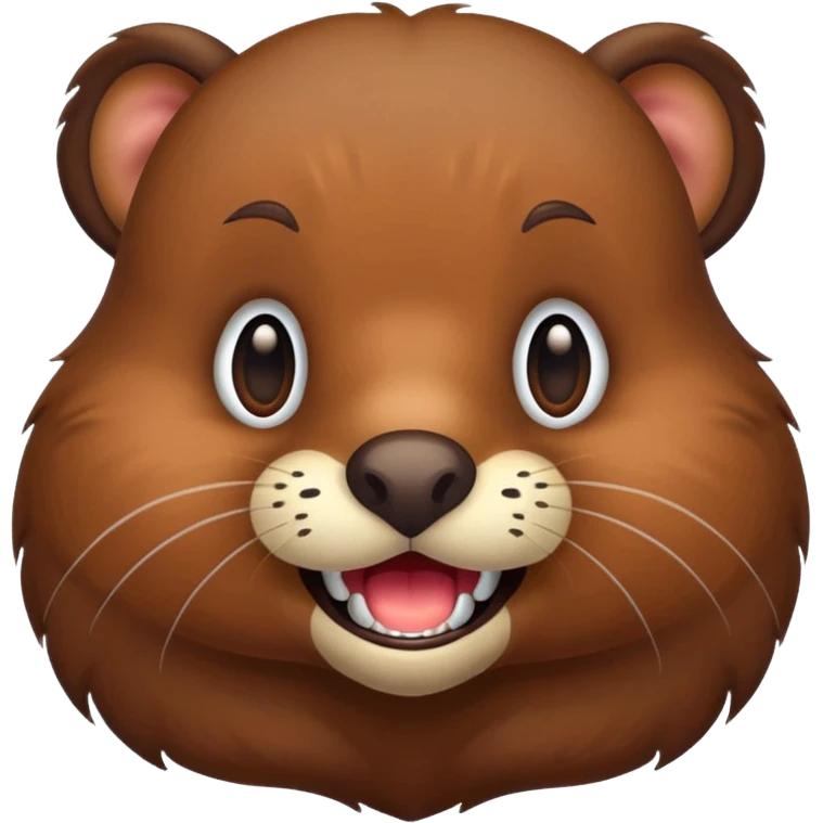 cute beaver emoji