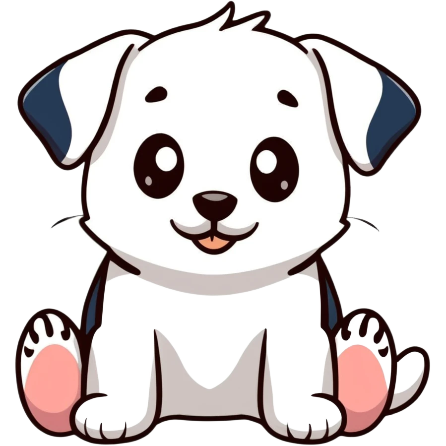 Puppy eyes emoji