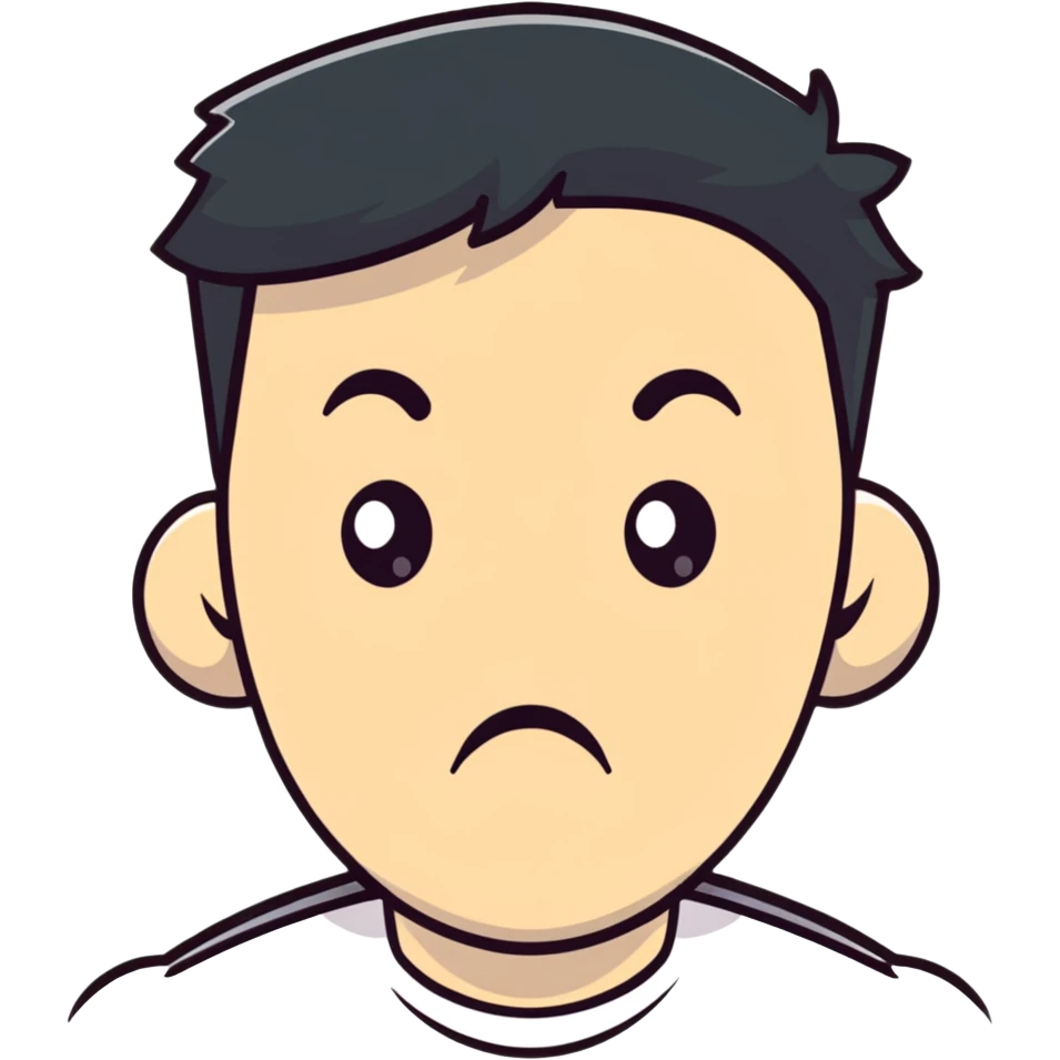 confused man emoji