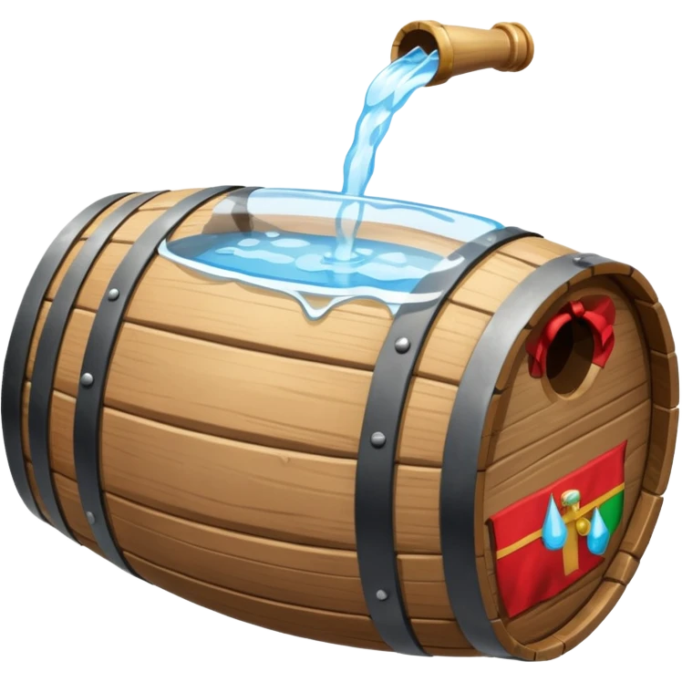 water in barrel before jesus turned it to wine emoji