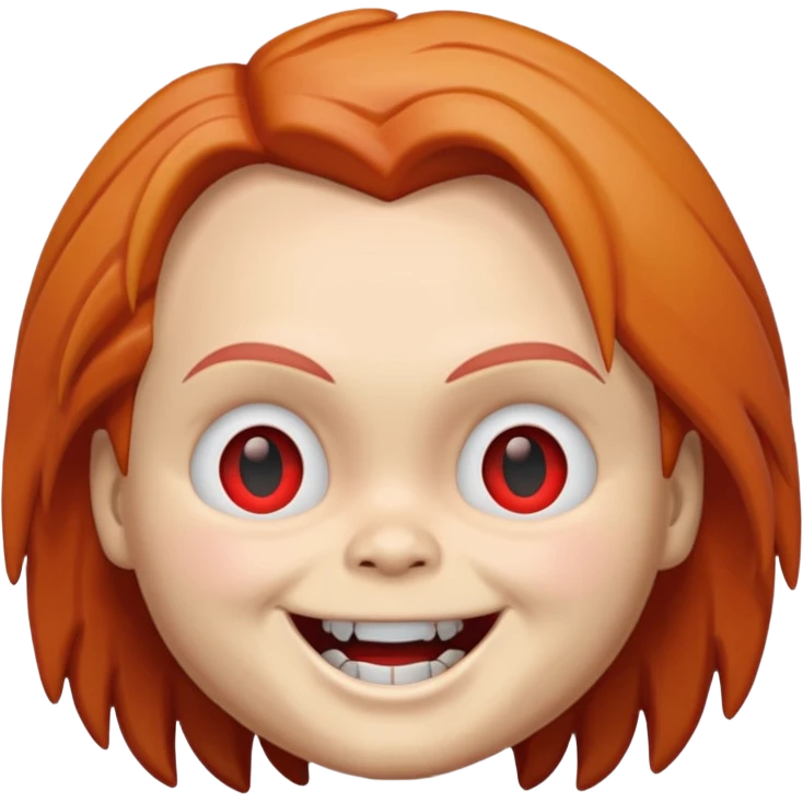 Un emojin de chuky emoji