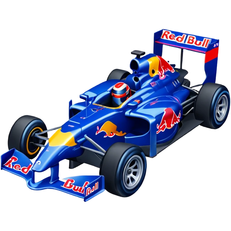 adentro de un corazon quiero un carro de Formula 1 estilo RedBull emoji