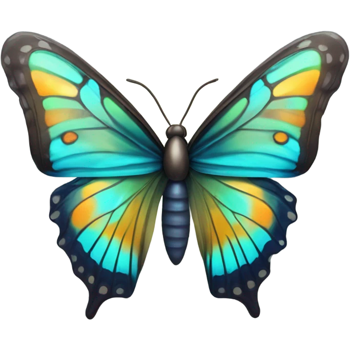 A butterfly emerging from a chrysalis  emoji