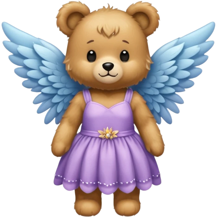 Fairy teddy emoji