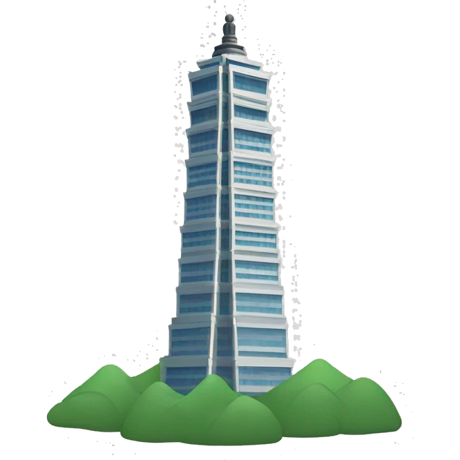 Taipei 101 emoji