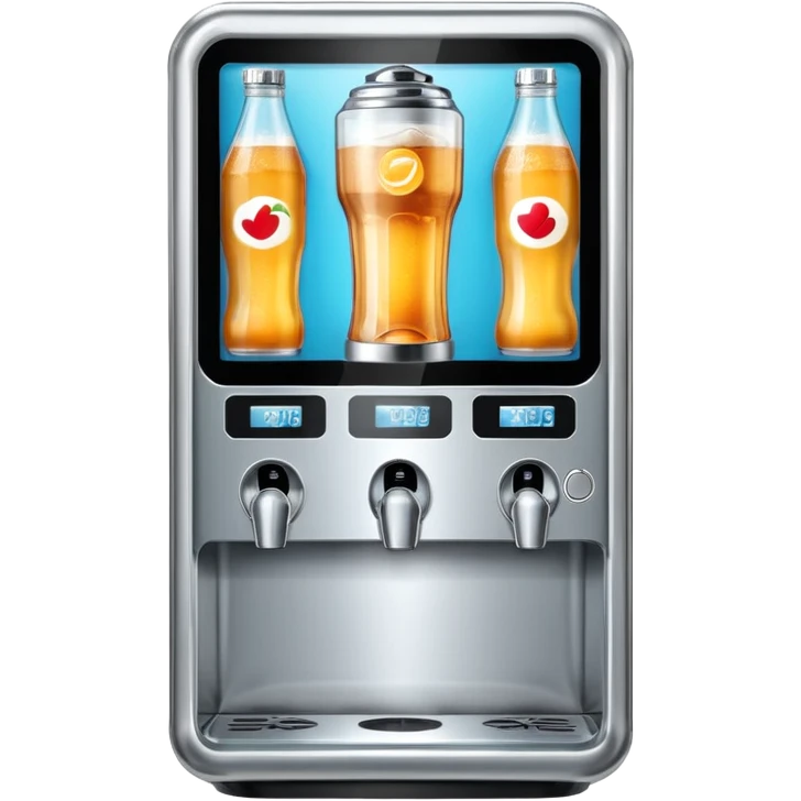 Digital soda dispenser   emoji