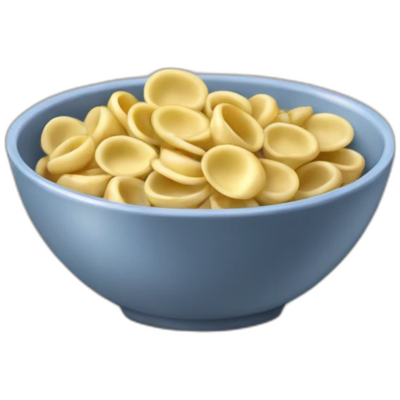 bowl of orecchiette emoji