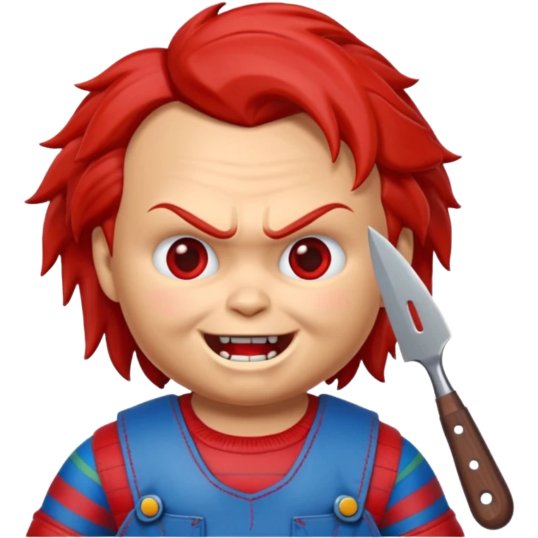 Un emojin de chuky emoji