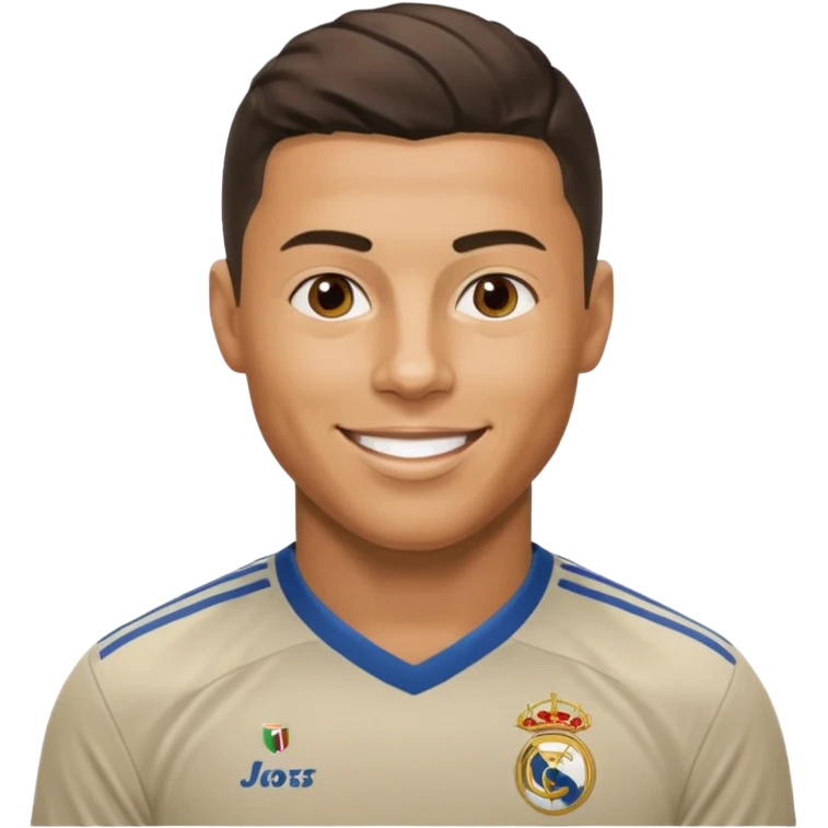 Ronaldo 2008 smiling  emoji
