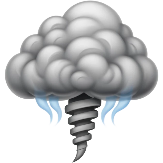 🌩️🌪️ emoji