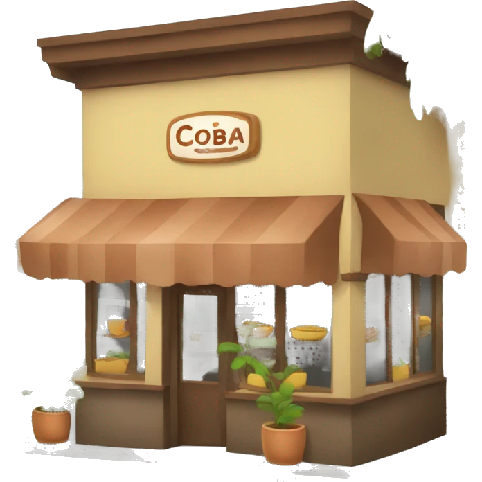 Cobaya café. emoji